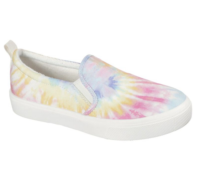 Skechers Poppy - Hippie Hype - Womens Slip On Shoes White/Multicolor [AU-AR6164]